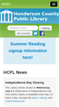 Mobile Screenshot of hcpl.org